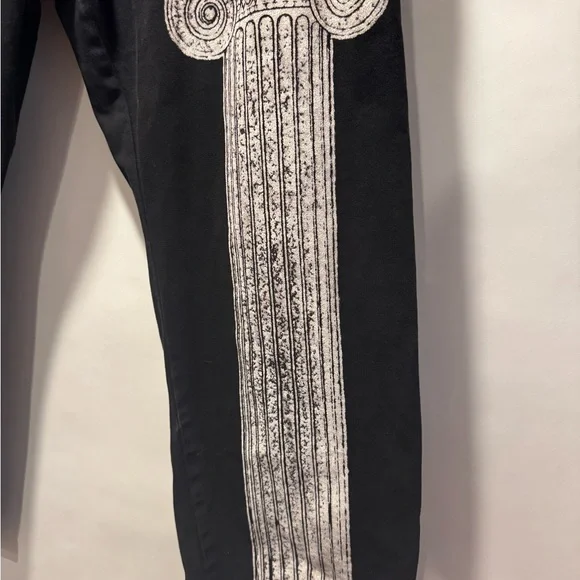 Big Bud Press Black Neoclassical Column Work Pants - Picture 5 of 7